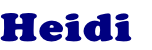 Heidi